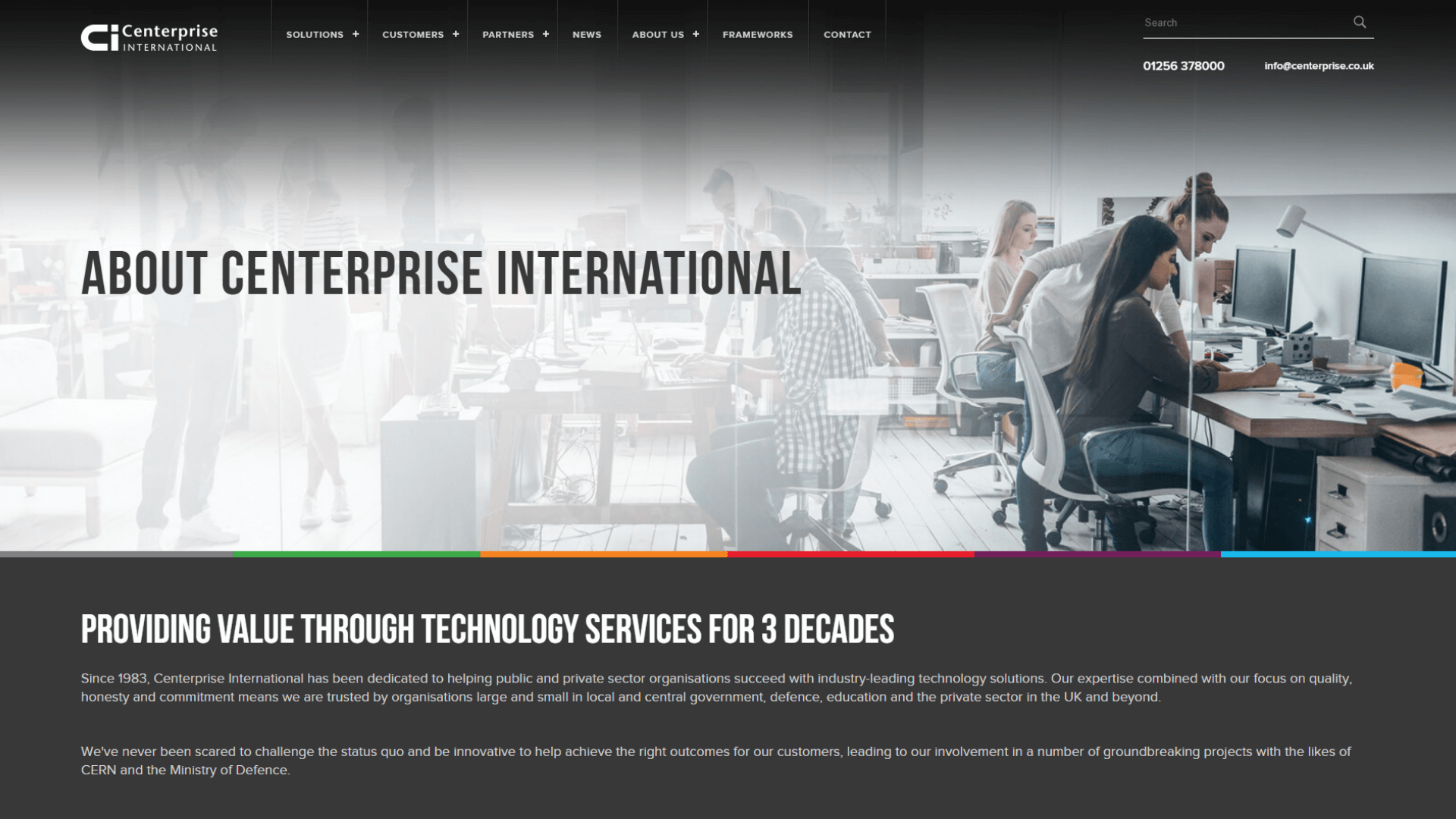 Centerprise About