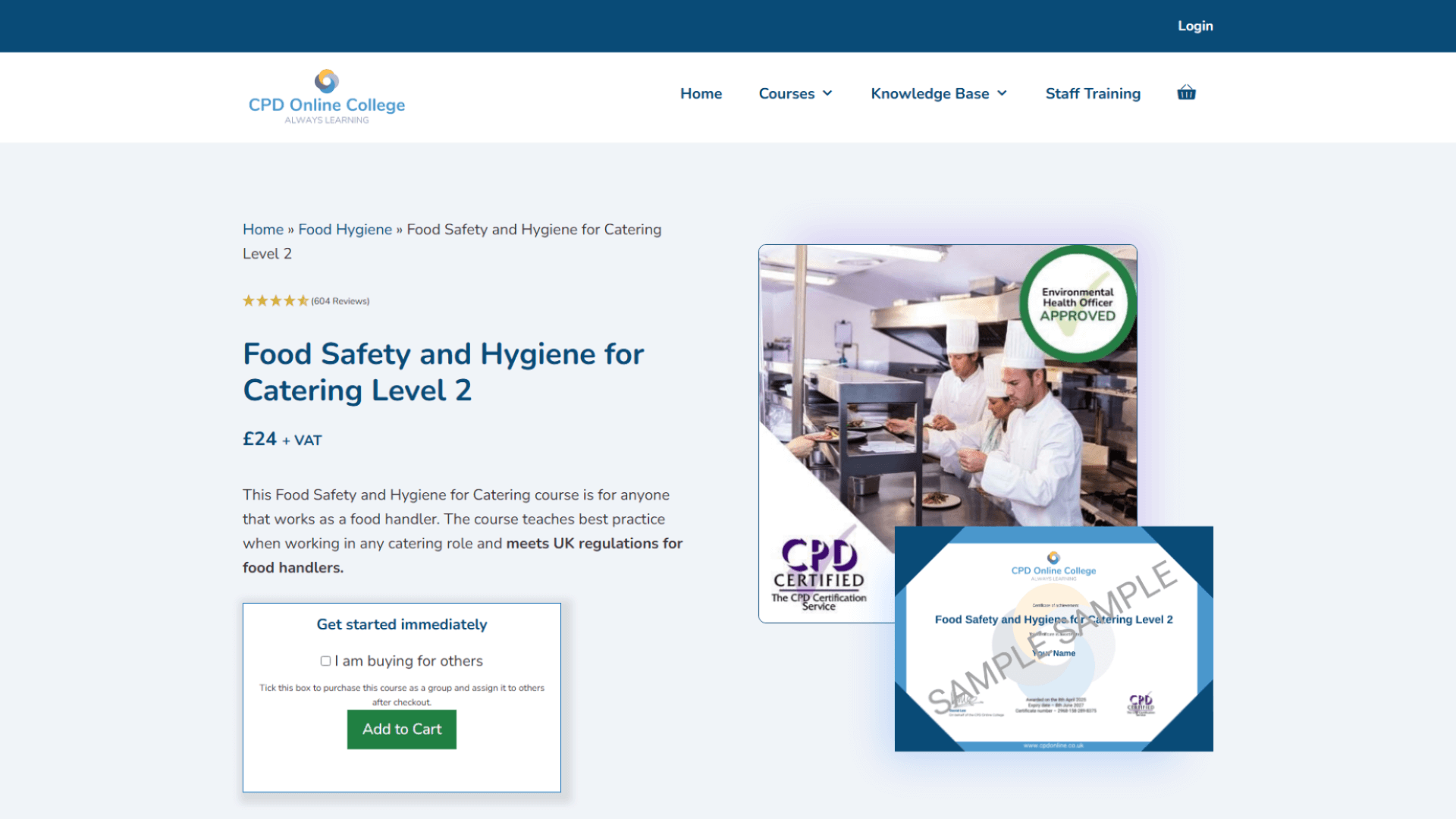 CPD Online College