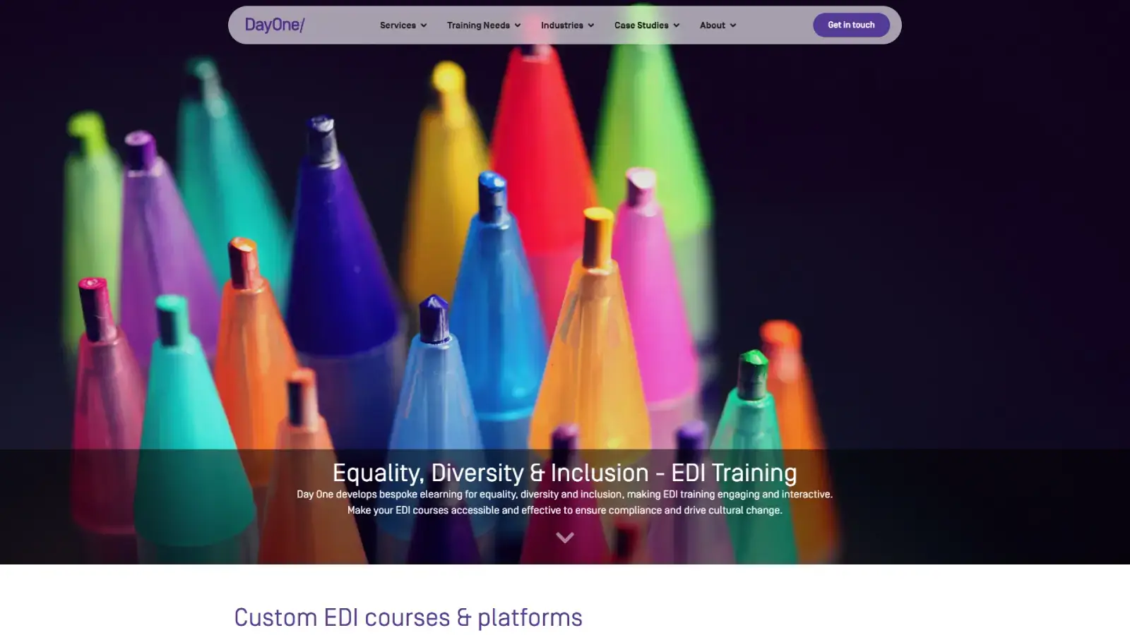 Day One Technologies Equality, Diversity and Inclusion Training