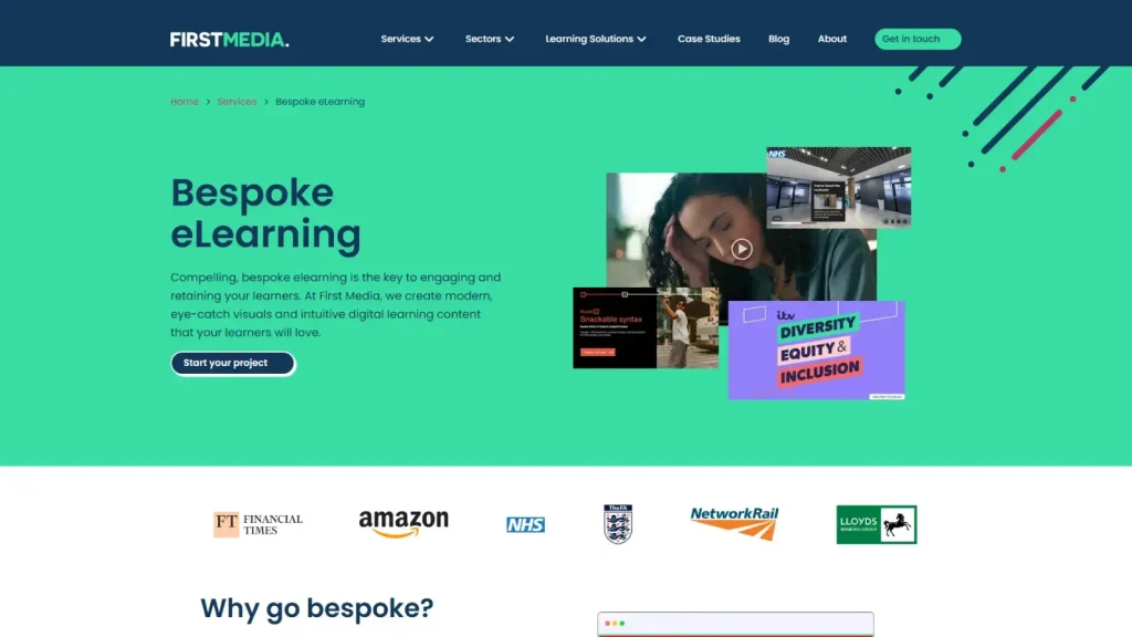 e-Learning Content Development First Media UK