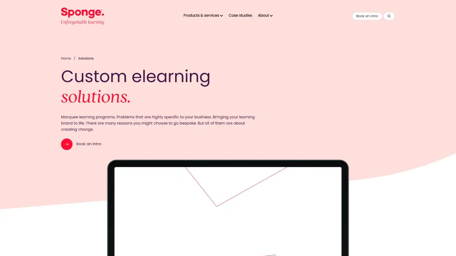 e-Learning Content Development Sponge