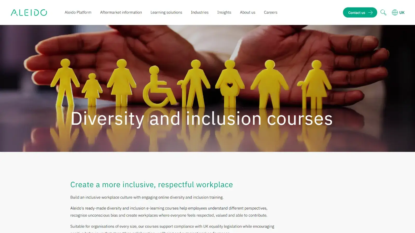 Equality, Diversity and Inclusion Training Aleido